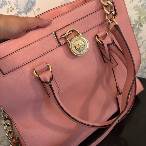 Michael Kors Pink Tote Bag - Picture 2 of 8